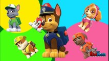 Paw Patrol Learn Colors With Finger Family Nursery Rhymes