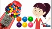 Learn Colors with Baby Gumball Candy for Children Song Finger Family Nursery Rhymes for kids Colours