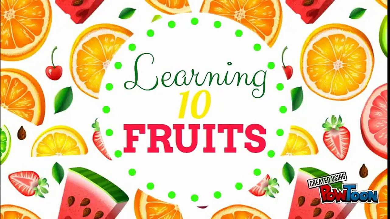 Learning 10 Fruits - Kids Songs MG