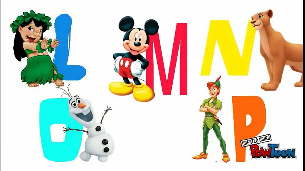 ABC Disney Alphabet - Kids Songs MG