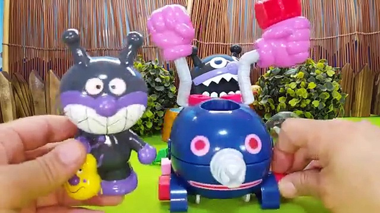 アンパンマン アニメおもちゃ ねじねじもぐりんを改造しよう！❤�