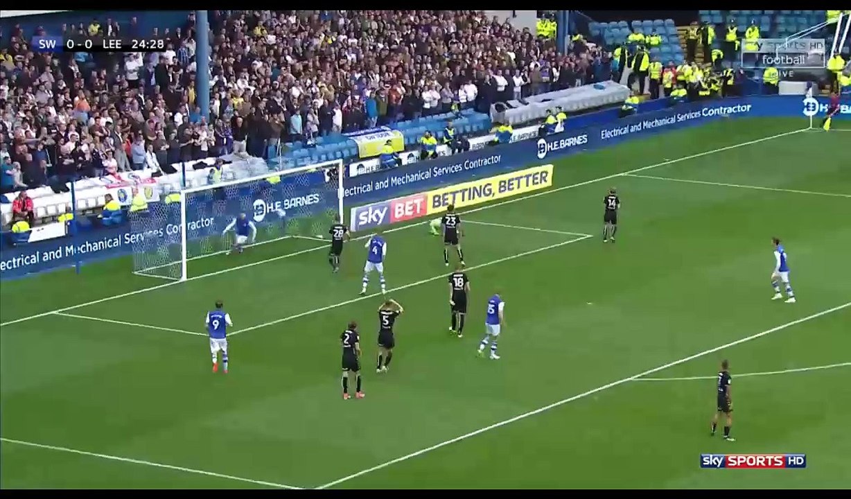All Goals & Highlights HD - Sheffield Wed 3-0 Leeds - 01.10.2017