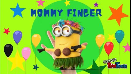 Minions Finger Family Nursery Rhymes - Kids Songs MG