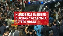 Hundreds injured in violence over Catalonia referendum
