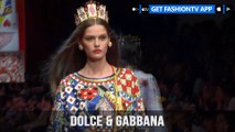 Milan Fashion Week Spring/Summer 2018 - Dolce & Gabbana | FashionTV
