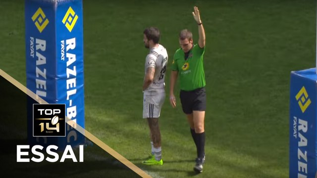 TOP 14 - Essai de PENALITE (MHR) - Montpellier - Brive - J6 - Saison 2017/2018