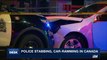 i24NEWS DESK | Police stabbing, car-ramming in Canada | Sunday, October 1st 2017