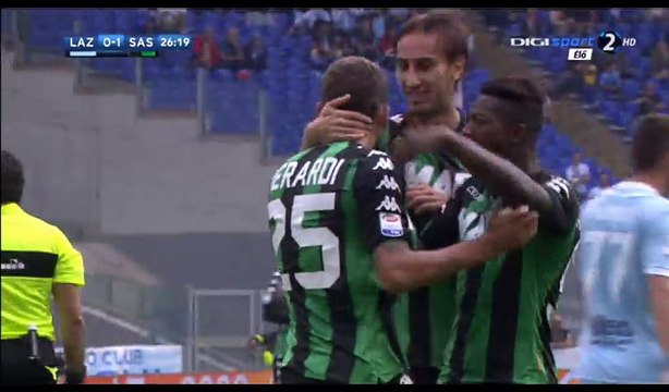 Domenico Berardi Goal HD - Lazio 0-1 Sassuolo - 01.10.2017
