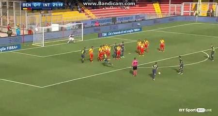 Brozovic goal 0-2 | Benevento vs Inter 01/10/2017