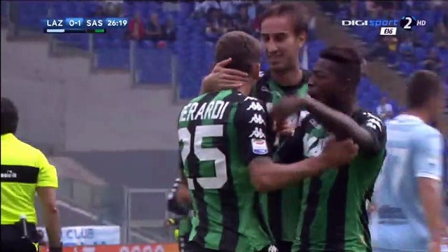 Domenico Berardi Goal HD - Lazio 0-1 Sassuolo - 01.10.2017