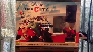 PLAYSTATION 3 PS3 DISNEY INFINITY UNBOXING AND INITIAL TRAINING LEVEL