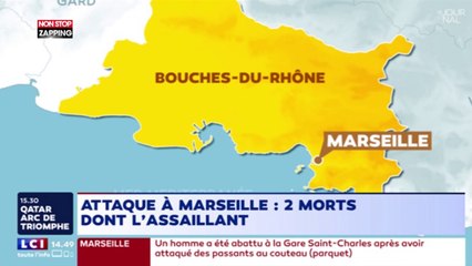 Marseille : Une attaque au couteau fait deux morts à la gare Saint-Charles (Vidéo)