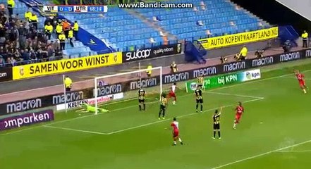 Cyriel Dessers GOAL - Vitesse 0-1 Utrecht 01.10.2017