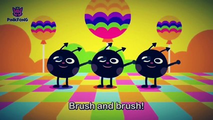 Brush Your Teeth - Left and Right - Up and Down - Healthy Habits - Kids' song