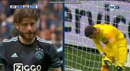 Lasse Schone GOAL - Heerenveen 0-3 Ajax  01.10.2017