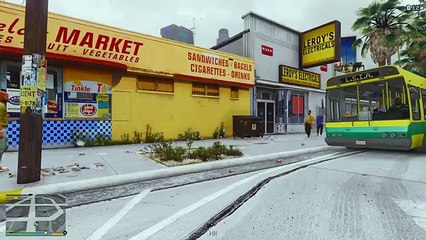 GTA 5 REAL LIFE MOD#63-CITY BUS DRIVER JOB GONE WRONG!