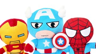 Spiderman Baby Song Toy Surprise Animation ft. Hulk, Thor and Iron Man and Captain America