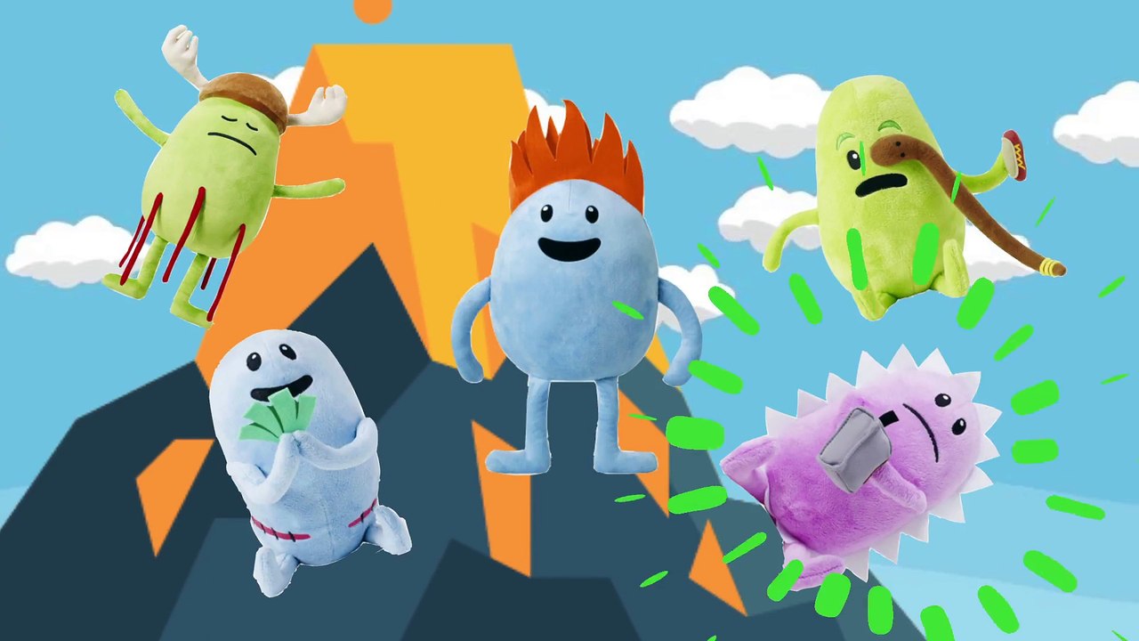 Dumb Ways To Die Plush Toys Cartoon Animation Baby Song