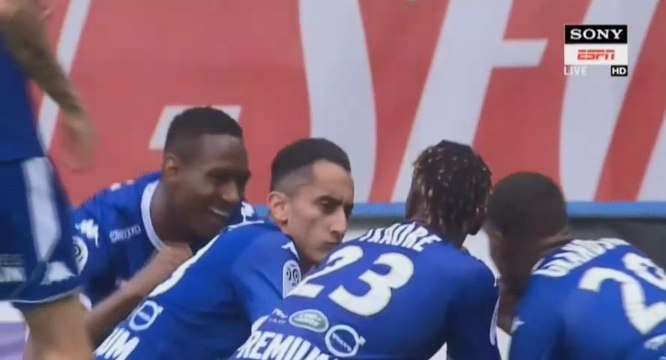 Saif-Eddine Khaoui Goal HD - Troyes 2-1 St-Etienne 01.10.2017