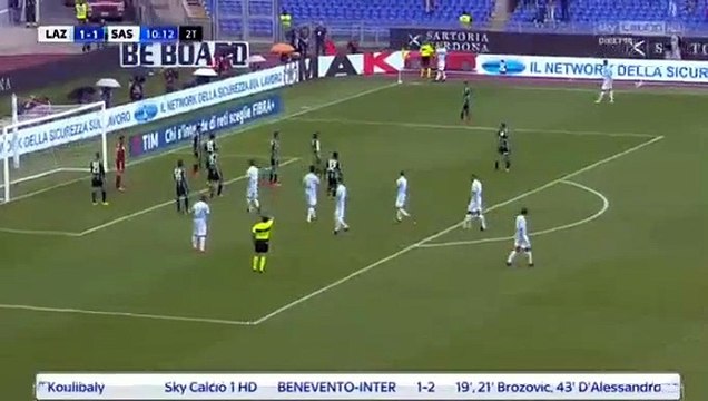 Stefan de Vrij Goal HD - Lazio 2-1	Sassuolo 01.10.2017