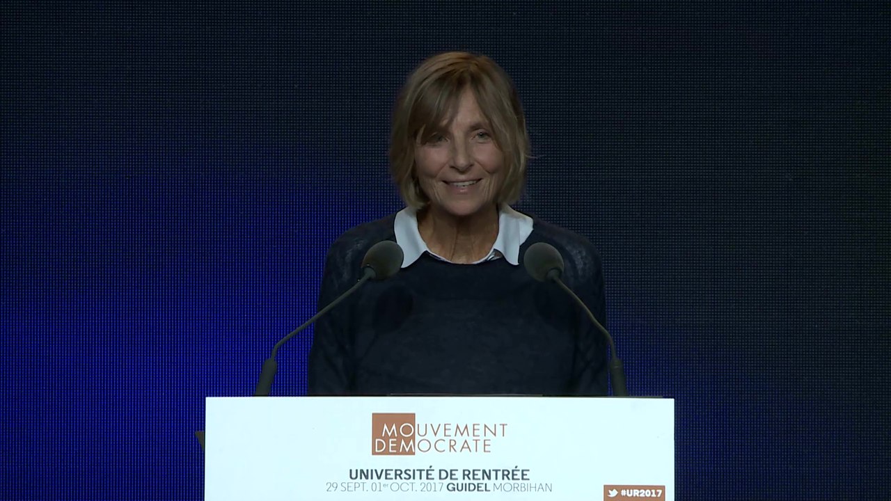 Marielle de Sarnez, discours de clôture - UR2017