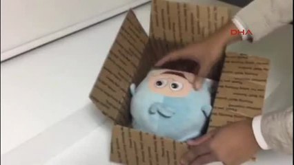 Peluş Oyuncaktan Uyuşturcu Çıktı