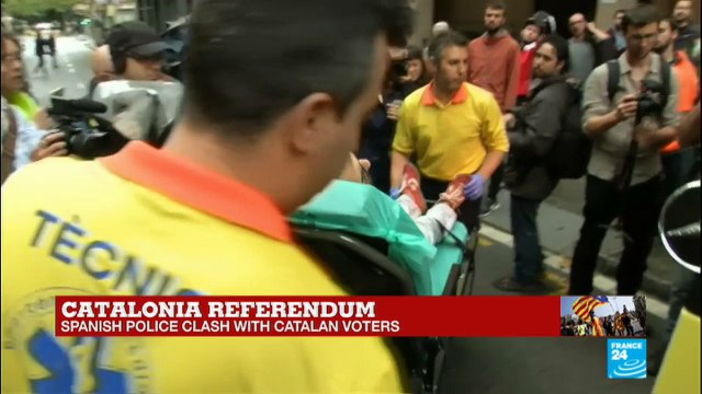 Catalonia Referendum: Spanish police accused of state sponsored violence