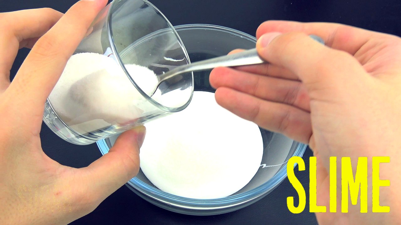 Sugar SLIME! How To Make Slime Without Borax