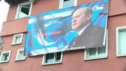 Kayseri Bahçeli'nin Ülkücülere Yaptığı Kerkük Çağrısı Afiş Oldu
