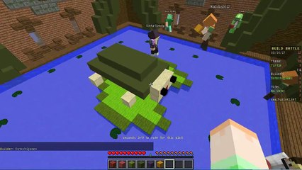 [하이픽셀서버] 빌드배틀에 도전한다. ★건축하면 운터운터카운터??★ (마인크래프트)