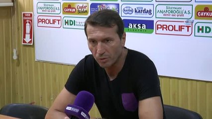 Bayram Bektaş: "Lider Takımdan Alınan 1 Puan İyi Bir Puandır"