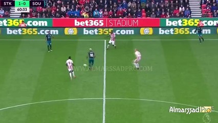 تحركات سيفان بوفال أمام ستوك سيتي 30/09/2017