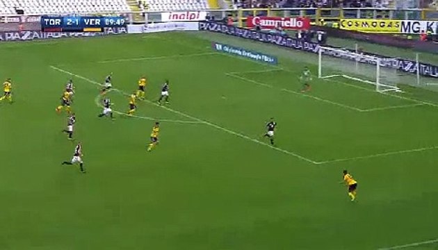 Torino 2 - 2 Verona 01/10/2017 Giampaolo Pazzini Great Penalty Goal 90+2' HD Full Screen .