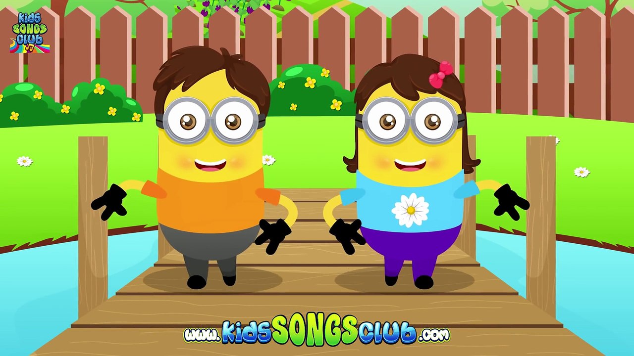 MINIONS CARTOONS FANTASTIC BOAT TRIP   Row ROw Row Your Boat   KidsSongsClub Nursery Rhyme