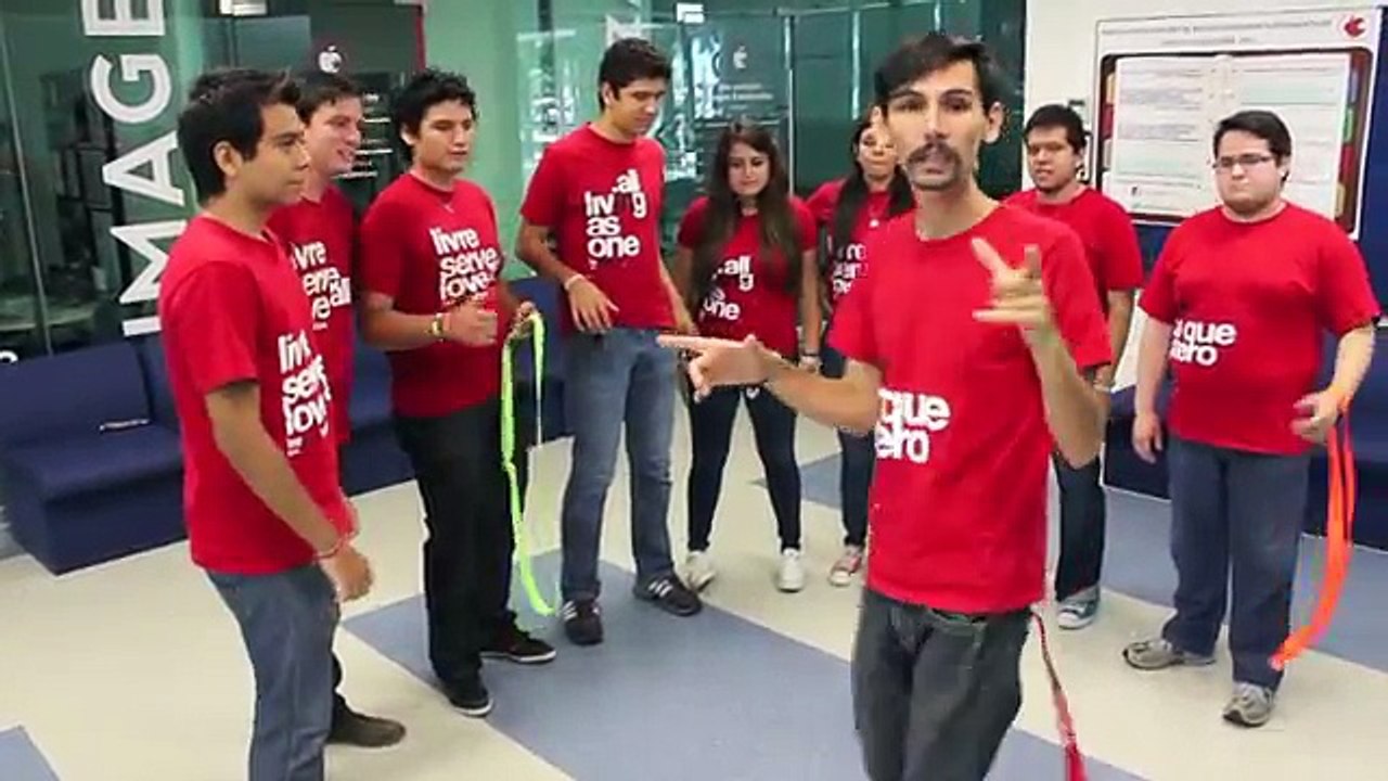 Dinámica: Listones (Trabajo en equipo)