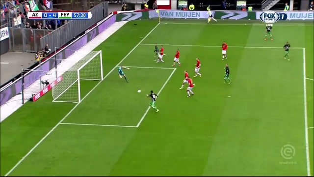 0-4 Tonny Vilhena Goal Holland Eredivisie - 01.10.2017 AZ Alkmaar 0-4 Feyenoord