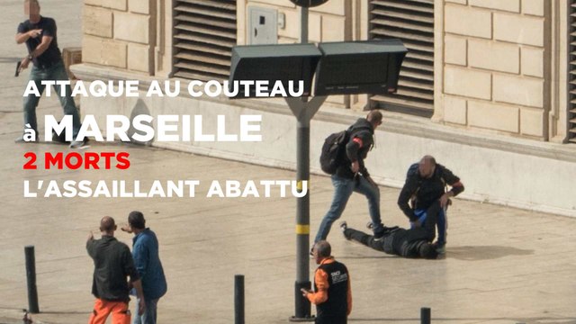 Marseille : une attaque au couteau fait deux morts, l'assaillant abattu