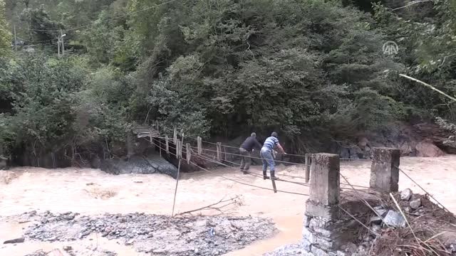 Şiddetli Yağışın Ardından Hasar Tespit ve Yardım Çalışmaları Devam Ediyor