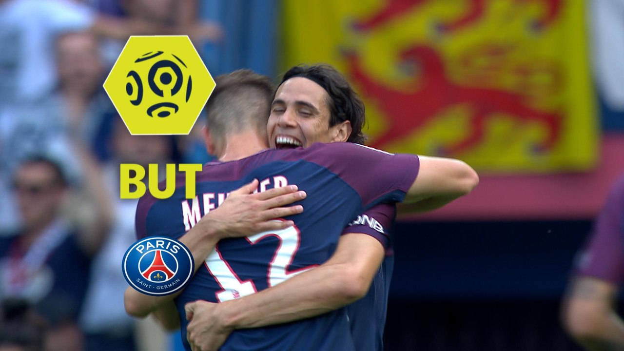 But Thomas MEUNIER (21ème) / Paris Saint-Germain - Girondins de Bordeaux - (6-2) - (PARIS-GdB) / 2017-18