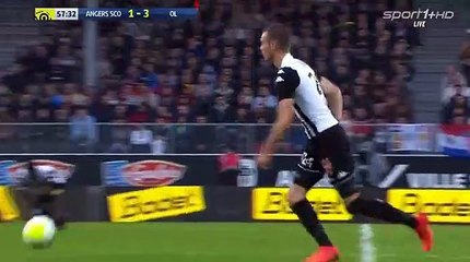 Karl Toko Ekambi  Goal HD - Angers	2-3	Lyon 01.10.2017