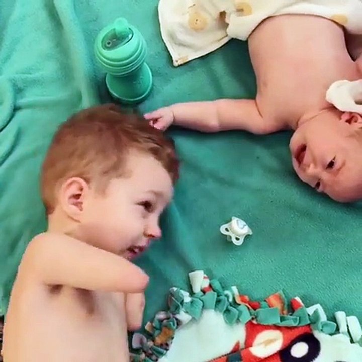 Must watching beautiful two babies