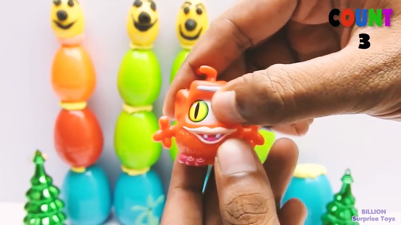 Baby Mickey Mouse Donald Duck Pluto Squishy Toys! Learn Colors & Find Hidden Surprises!