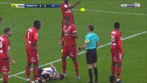 Marcelo gets red card after accidentally tipping off the yellow card from the referee's hands!