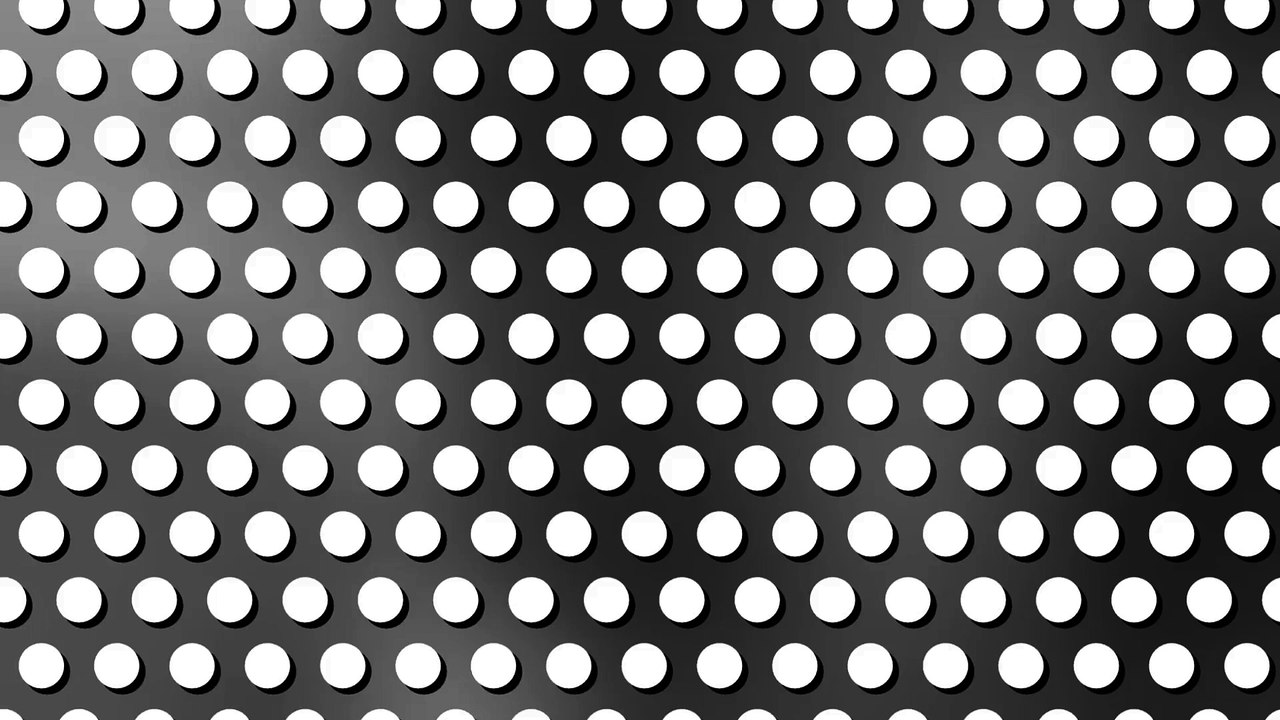 Black&White dots retro - HD animated background loop video, animation,free download