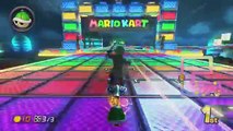 Mario Kart 8 DLC Pack 1 Zelda Hyrule Link Master Cycle Triforce Cup New Charers Gameplay Wii U HD