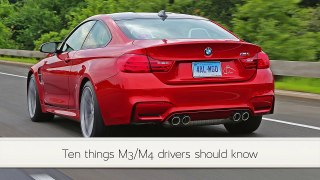 10 things BMW M3 & M4 owners should know