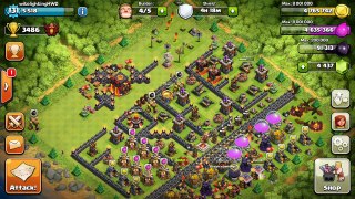 FREE TROPHIES! - Clash of Clans - GET OFF MY BASE! Live Defense Reions!