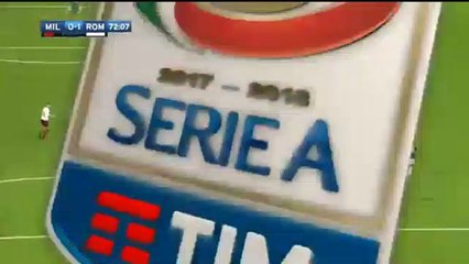 Edin Dzeko Super Goal HD - AC Milan 0-1 AS Roma 01.10.2017