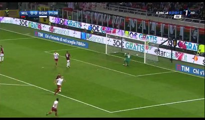 Edin Dzeko Goal HD - AC Milan 0-1 AS Roma - 01.10.2017