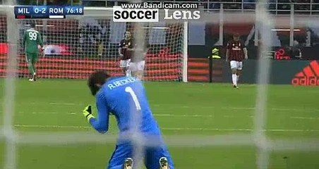 Florenzi Goal HD - AC Milan 0-2 AS Roma 1/10/2017 HD3